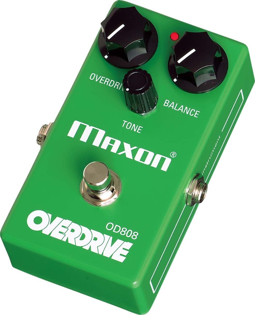 Maxon OD808 Overdrive ギターエフェクター 現行品 Maxon OD808 Reissue Series Overdrive Guitar Effects Pedal