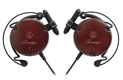 Audio Technica ATH-EW9 Wooden Wood Ear Fit Clip-On Headphones NEW