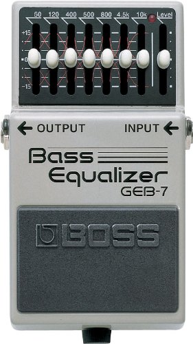 BOSS GEB-7 Bass Seven Band Graphic EQ Pedal Equalizer NEW from