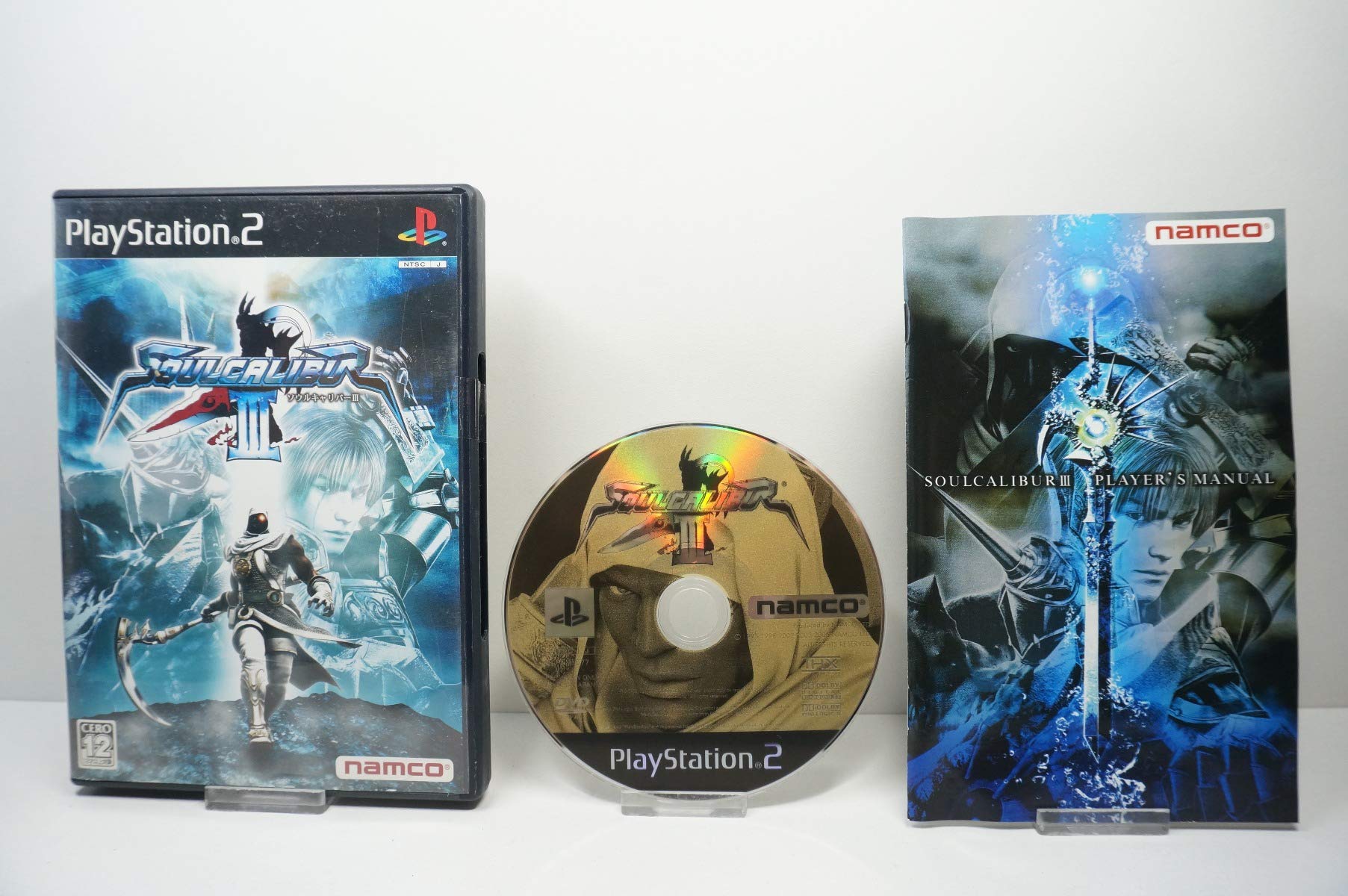 美品！激レア●ソウルキャリバーⅢバグ修正版&新品DVD(闘劇07)●PS2 PS2 Action Video Game Soul Calibur III Standard Edition SLPS25577