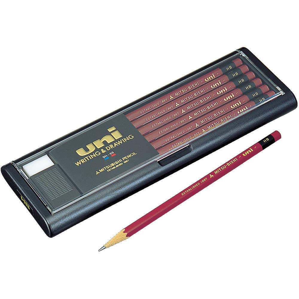 Mitsubishi Pencil uni Writing & Drawing pencil HB 1 dozen 12