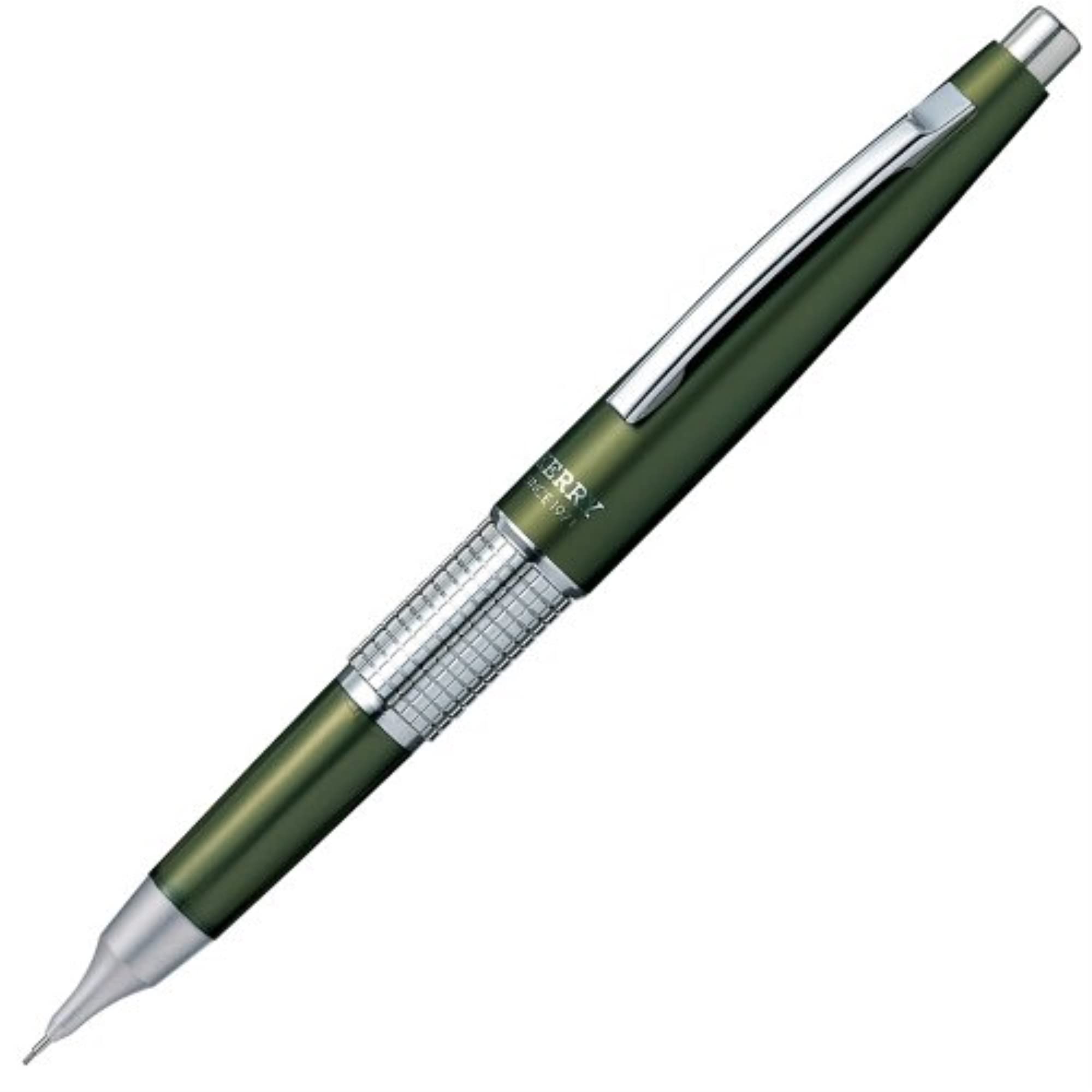 Pentel Kerry P1035-KD Mechanical Graphite Pencil 0.5mm Olive Green