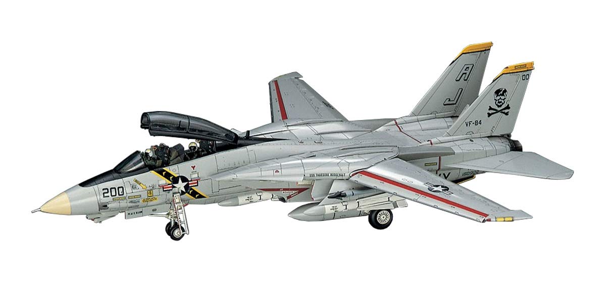 Hasegawa F-14A Tomcat Atlantic Fleet 1/72 HAE14 Plastic Model Kit