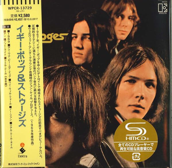 SHM-CD] The Stooges Paper Sleeve Japan OBI The Stooges Iggy Pop
