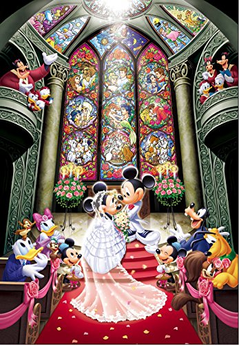 Tenyo Disney Fantasy Celebration Minnie & Mickey Wedding Jigsaw