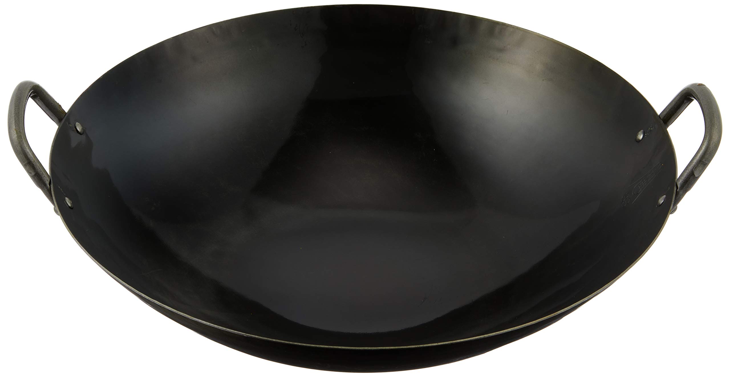 Yamada Kogyosyo iron Uchidashi Chinese Wok 33cm thickness 1.2mm