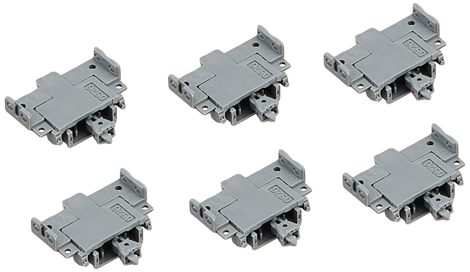 TOMIX N Gauge Tight Coupling TN Coupler 6pcs SP Gray 0337 Model