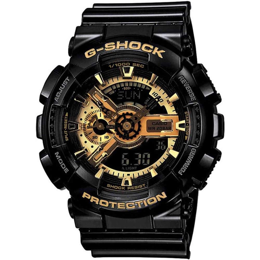 CASIO G-SHOCK GA-110GB-1ADR Watch Black x Gold Series World Time