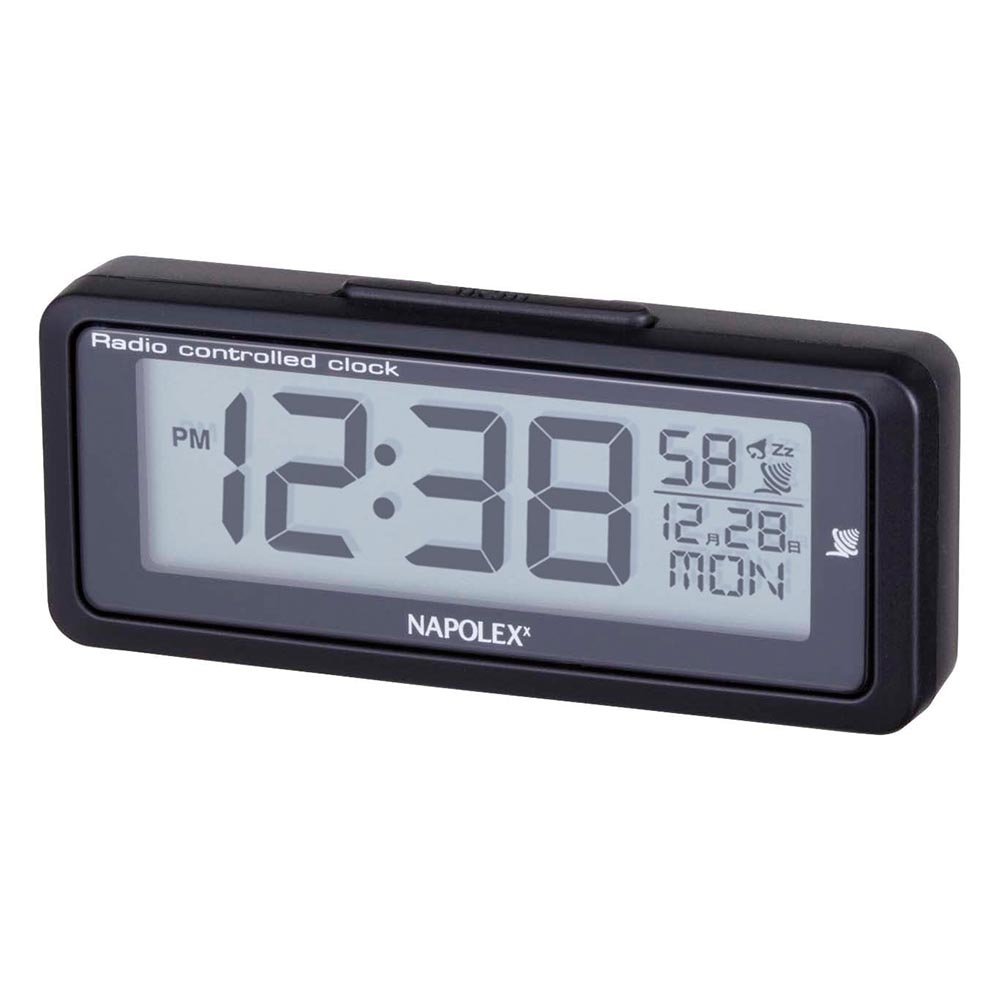 Napolex Car Radio Watch Fizz-940 Black Blue LED Backlight Wireless