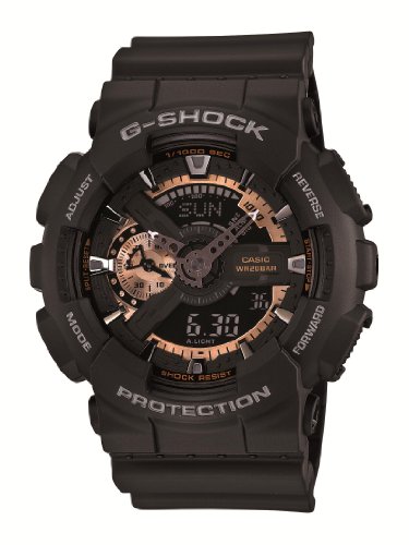 CASIO Watch G-SHOCK Rose Gold Series GA-110RG-1AJF Black NEW from 