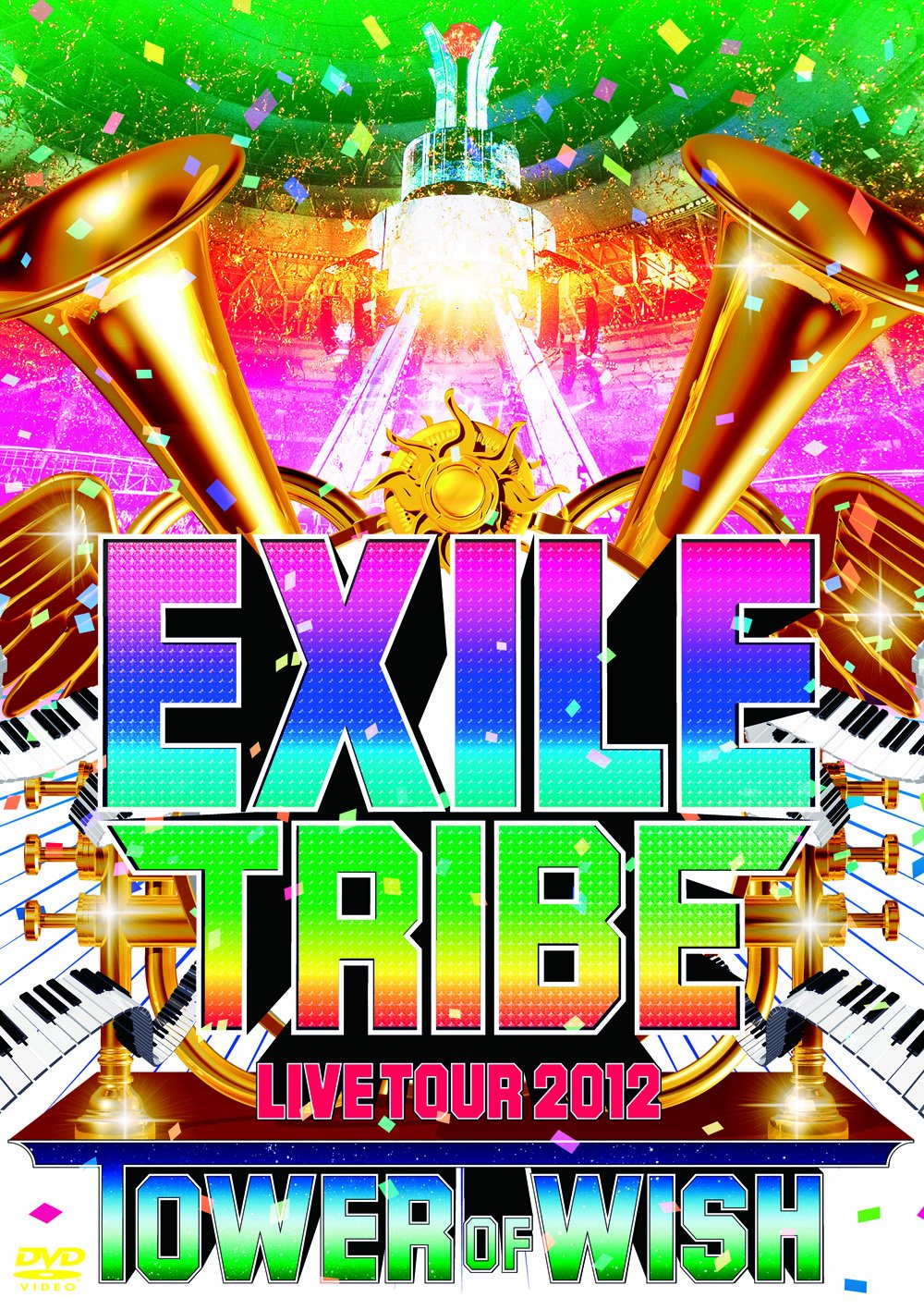 EXILE TRIBE LIVE TOUR 2012 TOWER OF WISH [3DVD] Standard Edition