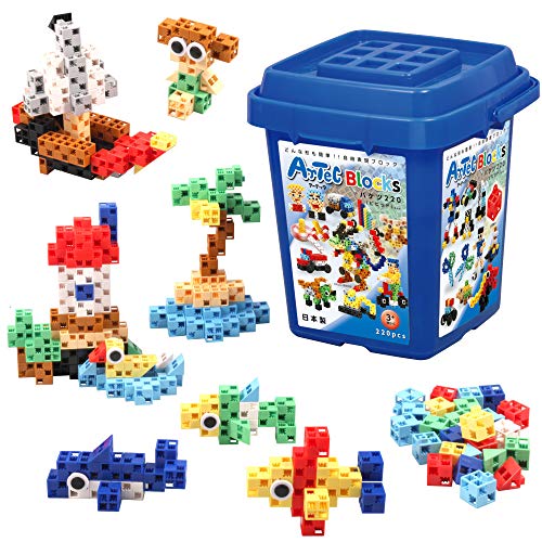 ArTec Block Bucket Vivid 220 Piece 76536 NEW from Japan | eBay