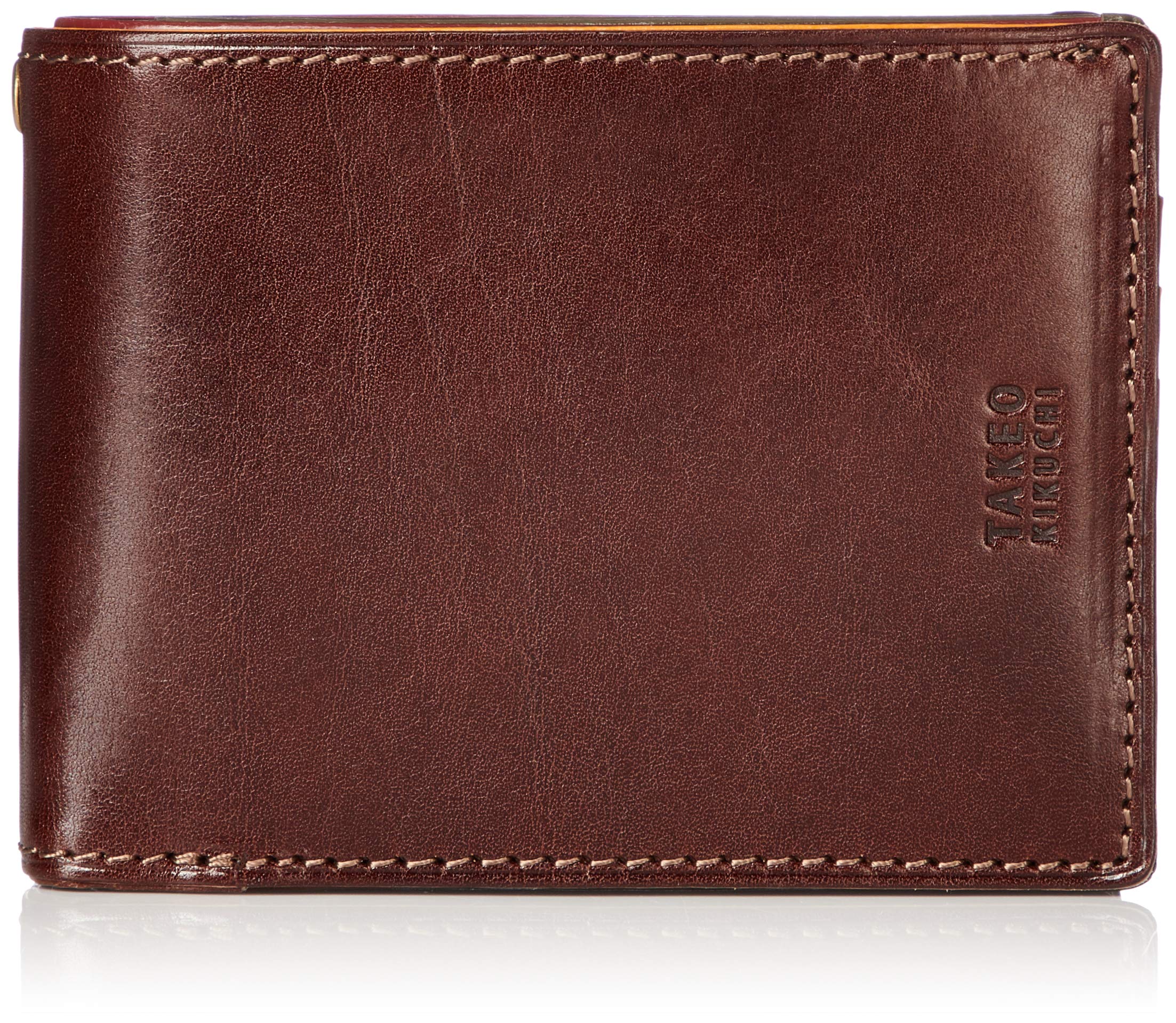 Takeokikuchi Area Wallet with Inner Pocket 266616 Chocolate