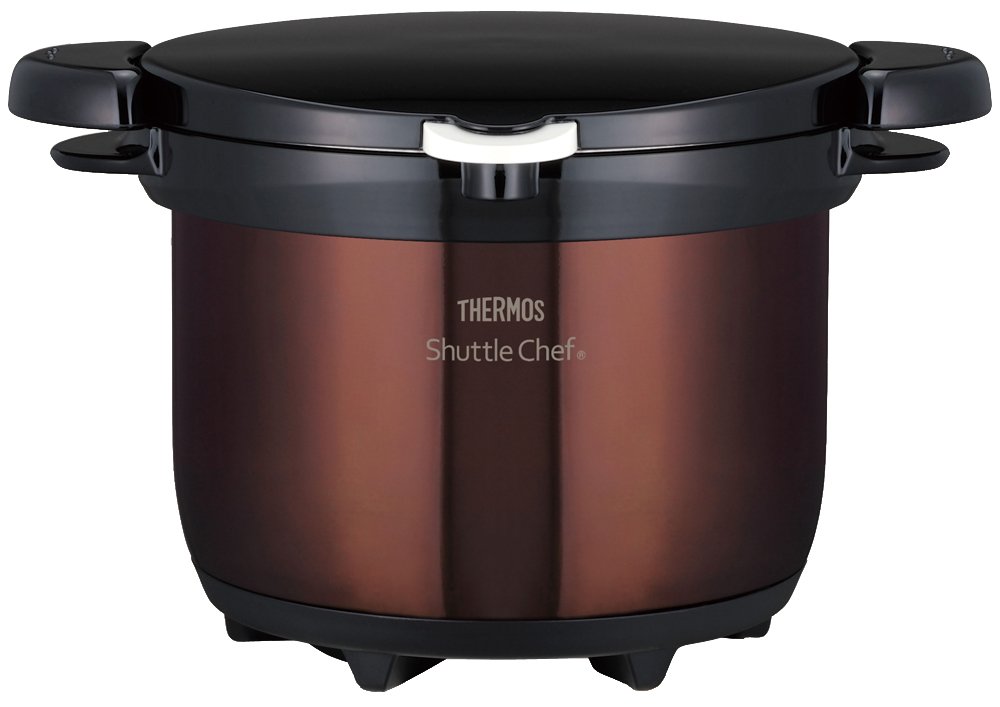 THERMOS Vacuum Thermal Cooker Shuttle Chef 3.0L Clear Stainless