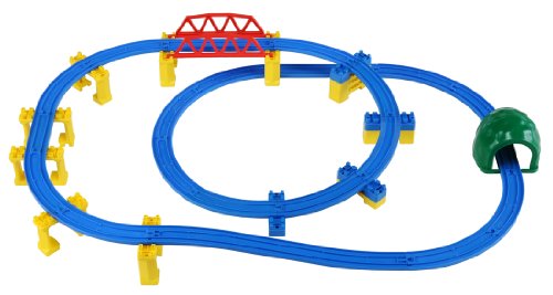 Rampa De Pendiente Plarail R-06 Con Pilares De Bloque – Importación Japonesa Para Trenes De Juguete