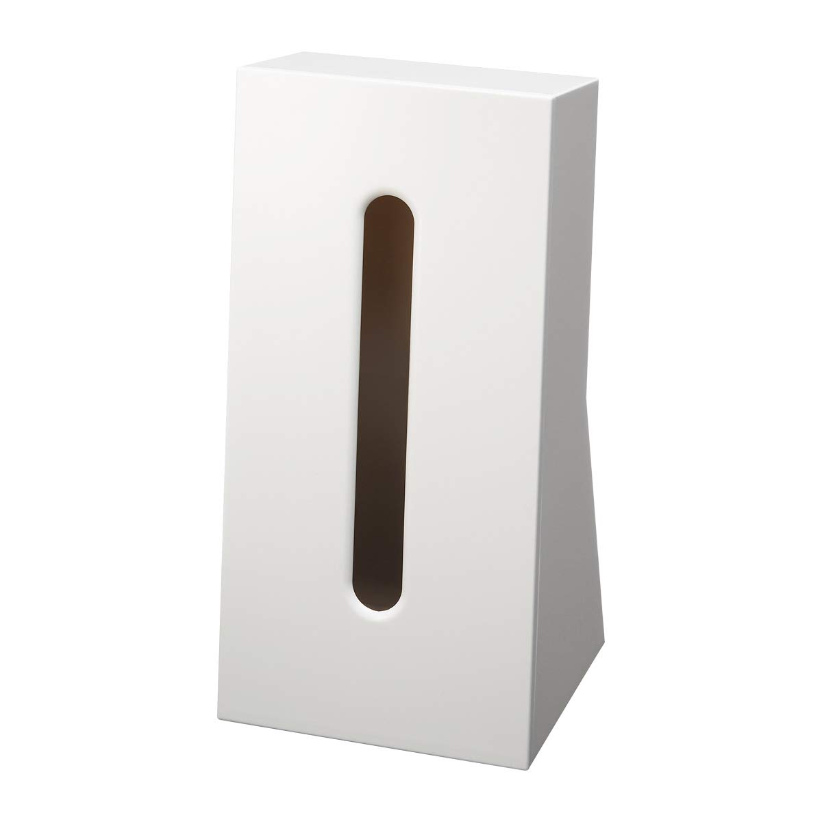 Yamazaki Jitsugyo tissue box case smart white W13xD11xH25.5cm ABS