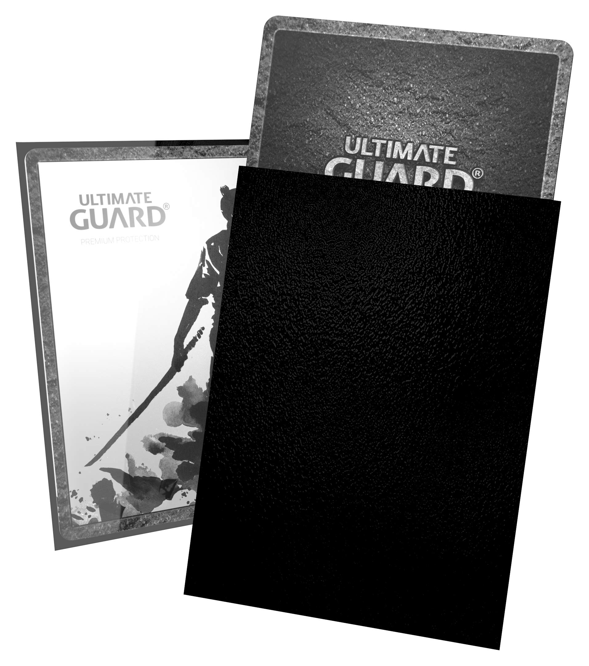 Ultimate Guard Katana Standard Size Card Sleeves 100 Packs Black