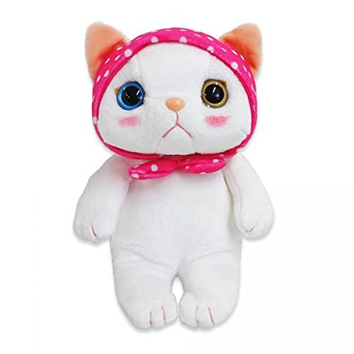 Naitou Design choo choo cat Plush Doll M H23cm pink hood