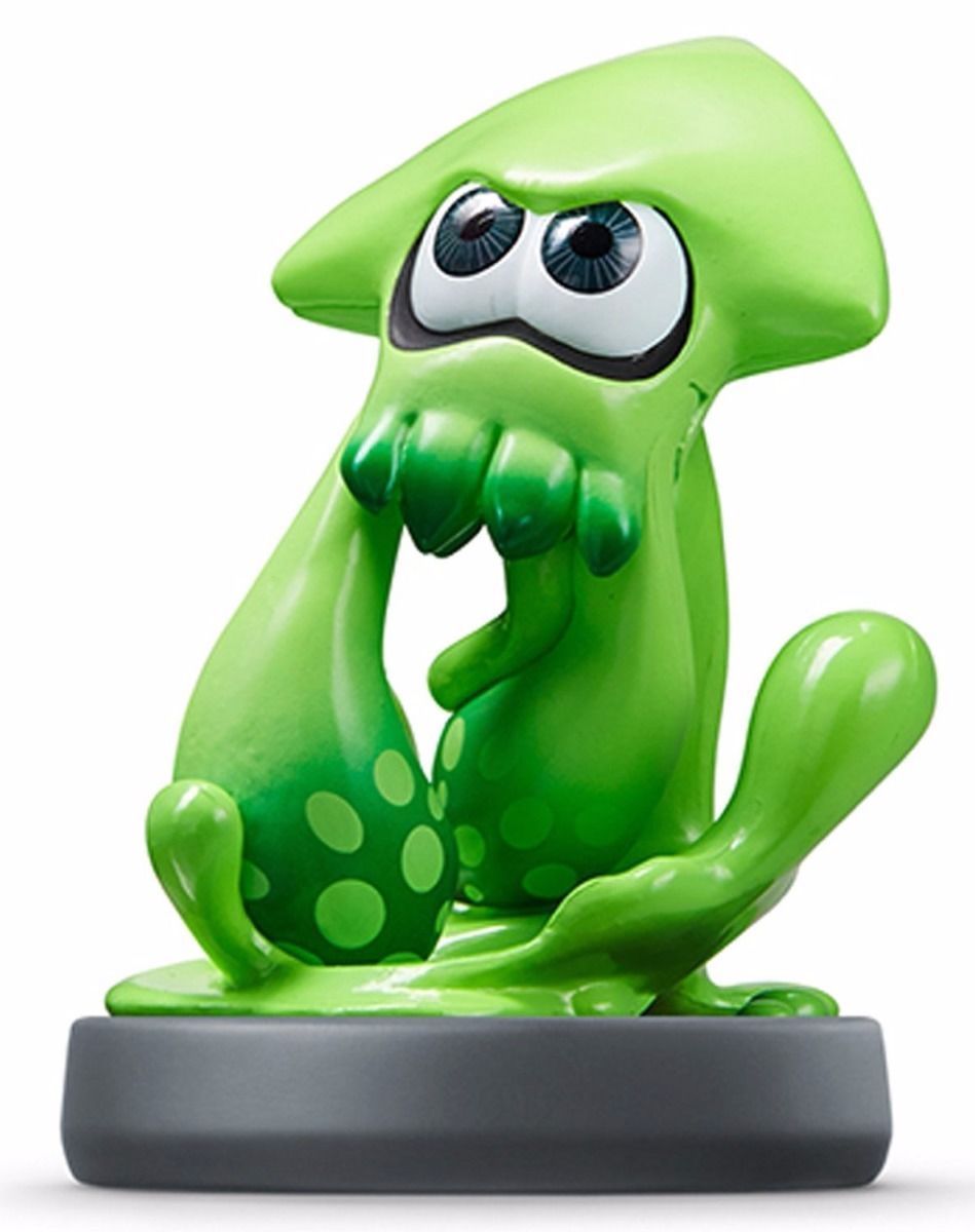 Nintendo amiibo Inkling SQUID (Ika) Splatoon 3DS Wii U Accessories