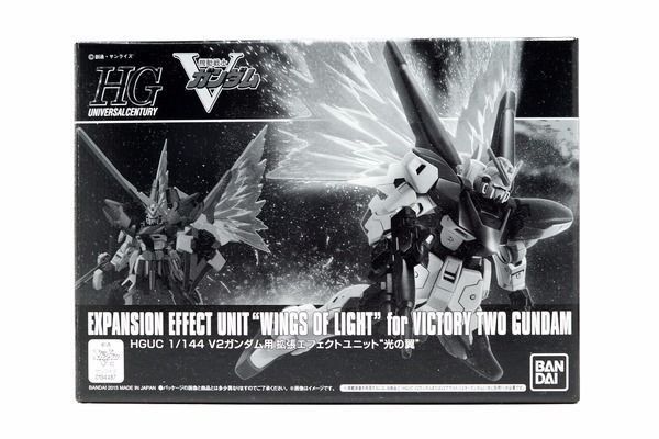 BANDAI HGUC 1/144 EXPANSION EFFECT UNIT WINGS of LIGHT for V2