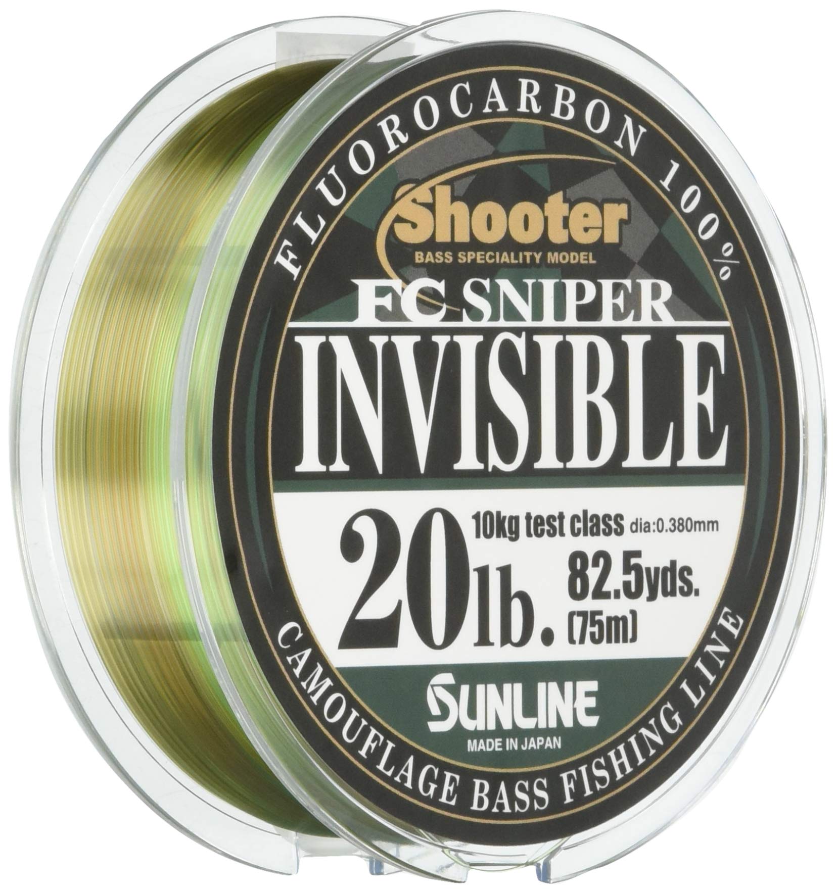 Nylon Fluorocarbone SUNLINE Shooter FC SNIPER 0.35mm / 16lb - Neuf
