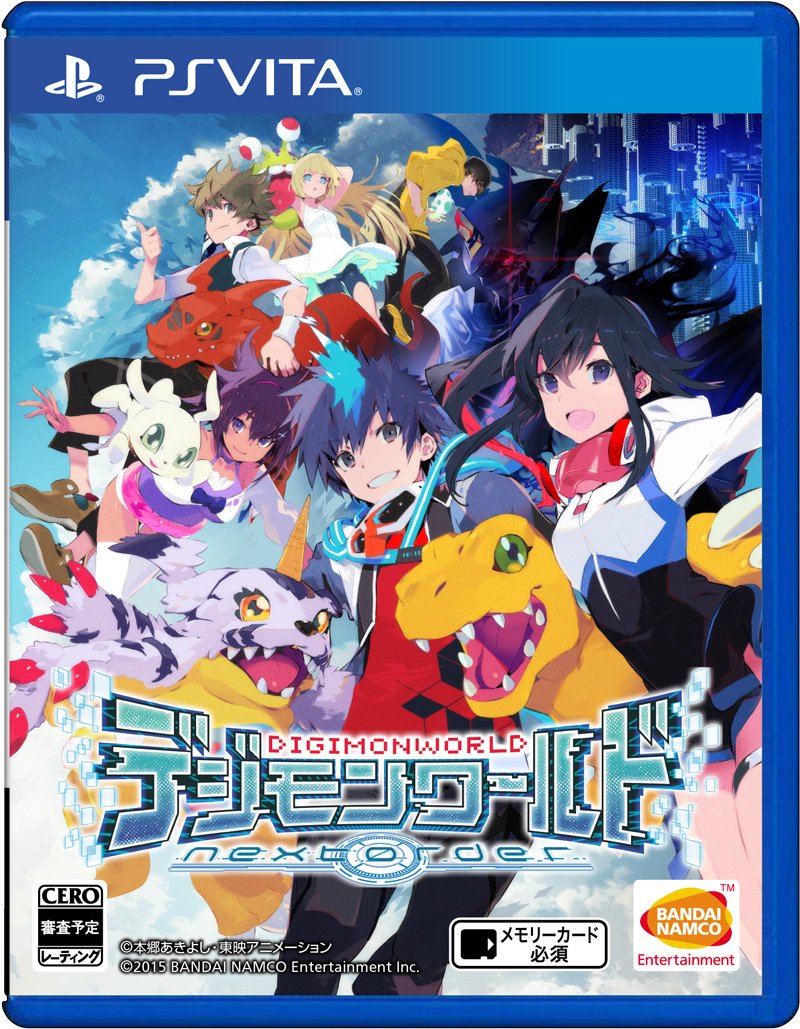 Digimon World next 0rder PS Vita Game Software VLJS-00129 Role