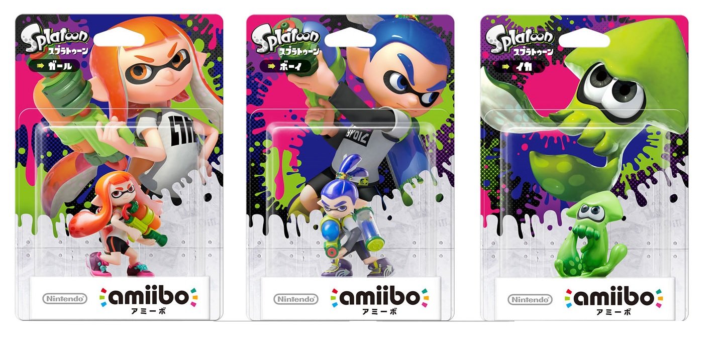 amiibo Splatoon スプラトゥーン amiibo アミーボ 14個 ぬいぐるみ