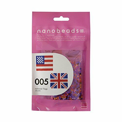 Kawada Nano Beads 005 NATIONAL FLAGS Perler Beads Kit NEW | eBay