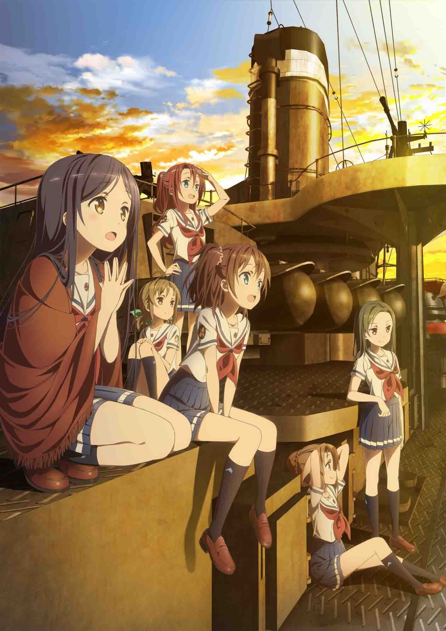 Blu-ray+CD] High School Fleet Haifuri Vol.2 Limited Edition w/Book