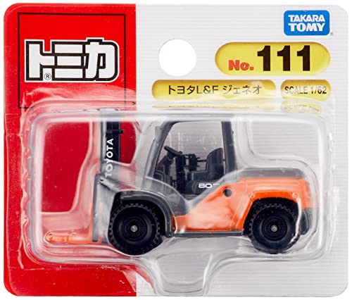 TAKARA TOMY Tomica No.111 Toyota L & F Jeneo (Blister Pack) 1/62