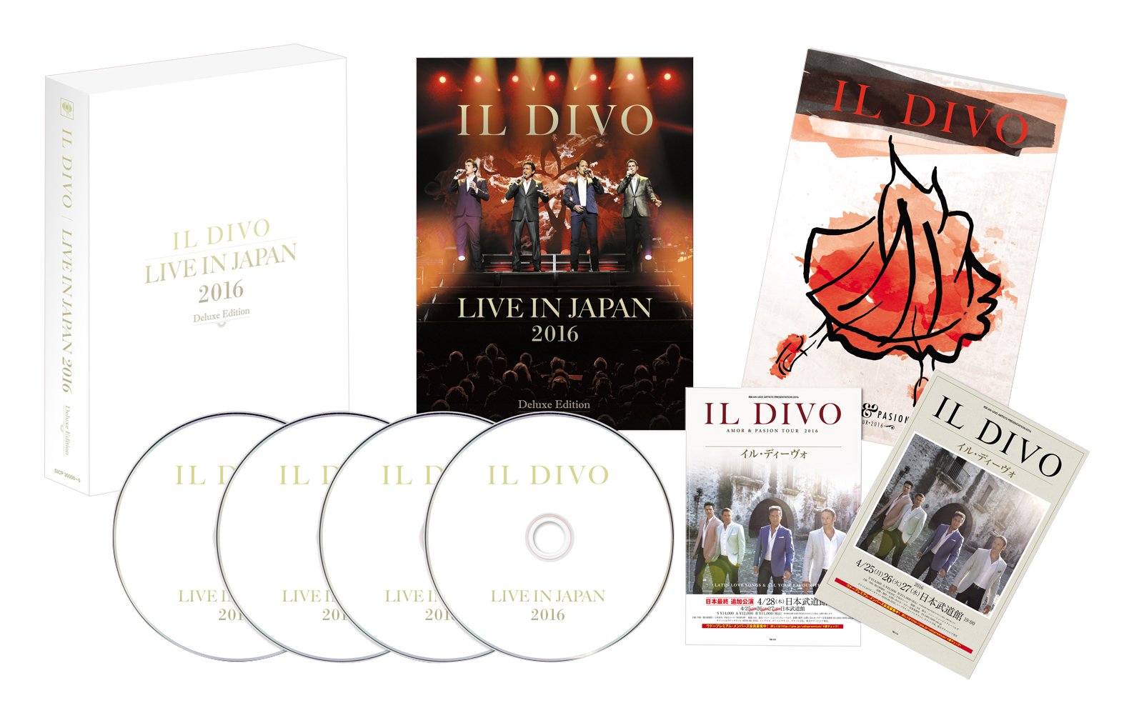 IL DIVO LIVE AT BUDOKAN 2016 JAPAN 2 BLU-SPEC CD2+DVD+BLU IL DIVO LIVE AT BUDOKAN 2016 JAPAN 2 BLU-SPEC CD2+DVD+BLU