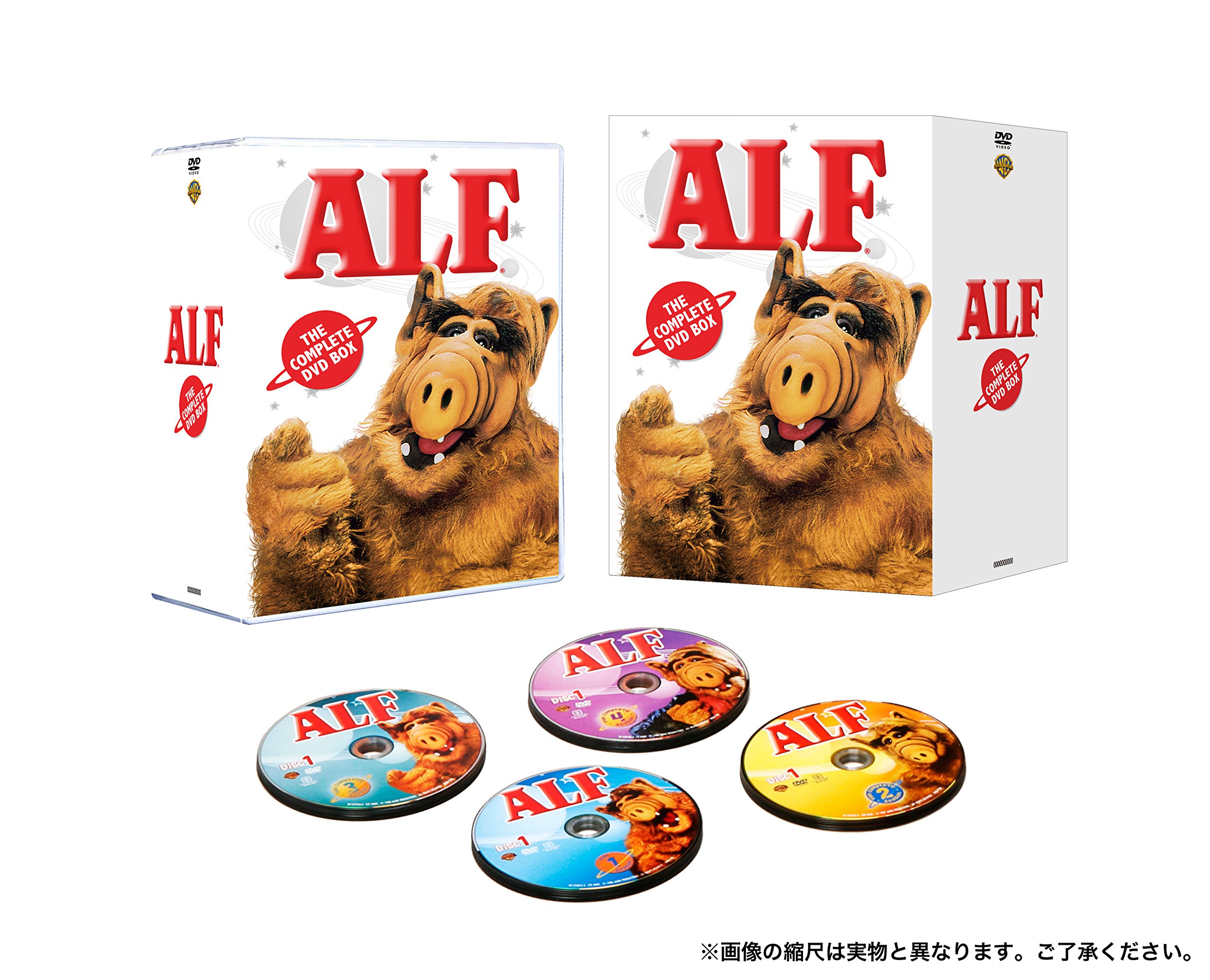 ALF: THE COMPLETE BOX アルフ DVD コンプリートBOX ALF The Complete DVD Box Season 1-4 Standard Edition 1000633659 TV