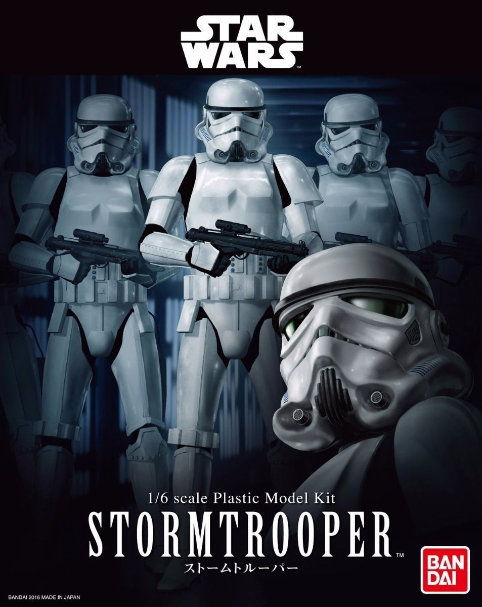 BANDAI 1/6 STORMTROOPER Plastic Model Kit STAR WARS NEW from Japan