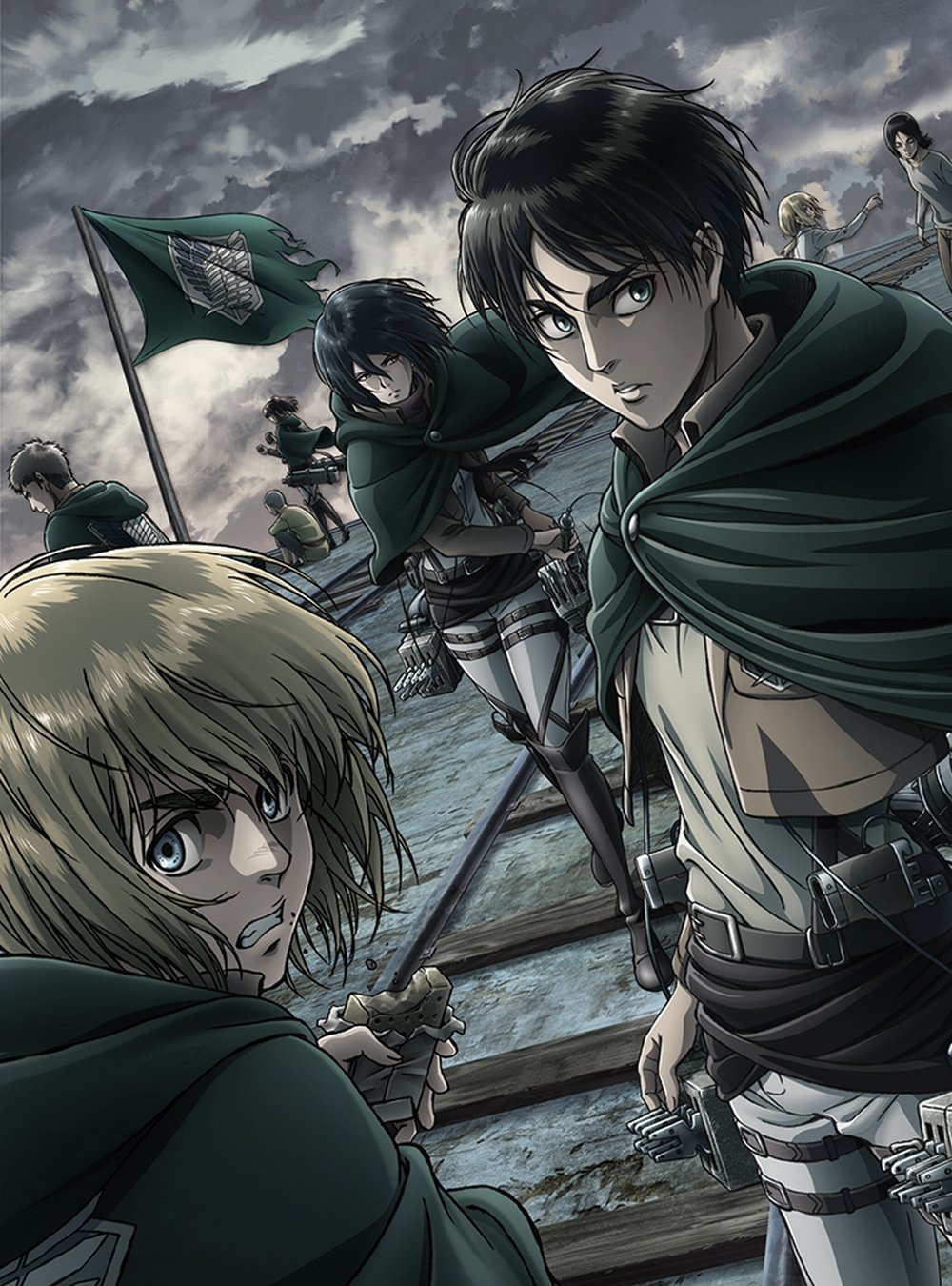 Attack on Titan Season 2 Vol.1 Limited Edition 2 Blu-ray+Booklet