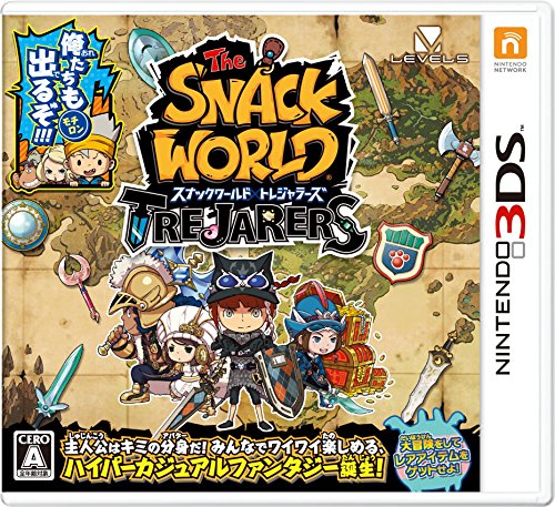 NINTENDO 3DS The Snack World Trejarers (Limited quantity enclosed