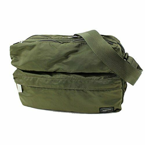 ギンジ☆ YOSHIDA PORTER FRAME SHOULDER BAG(S) 690-17848 Khaki NEW from