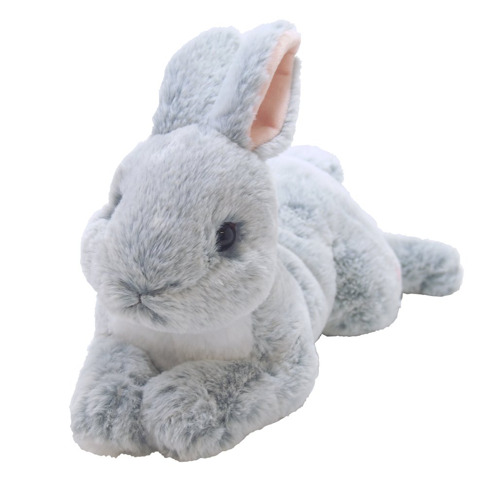 Sun Lemon Hiza Usagi Gray Plush Doll Knee Bunny rabbit Polyester