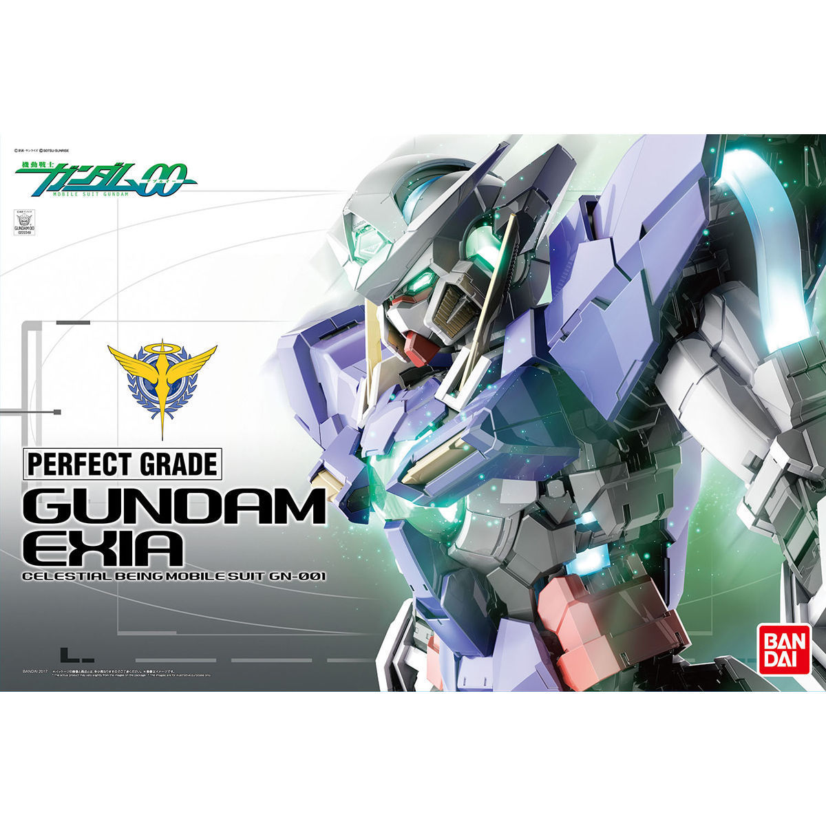 BANDAI PG 1/60 GN-001 GUNDAM EXIA Plastic Model Kit Gundam 00 NEW