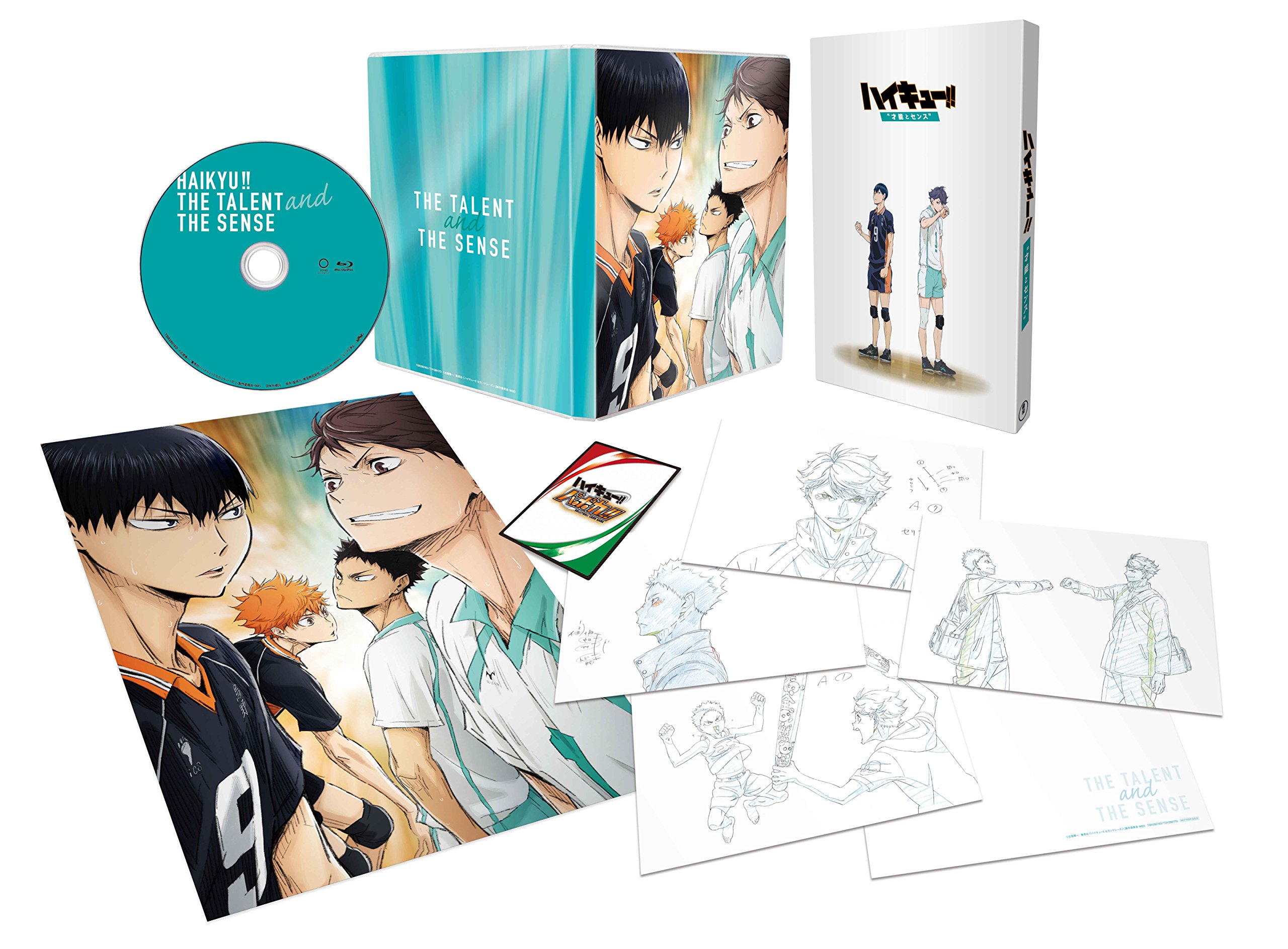 Movie version omnibus Haikyuu Genius and Sense Limited Edition DVD