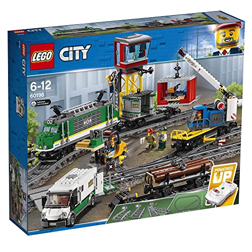 LEGO City Trains Cargo Train Set Block Building Toy 60198 1226