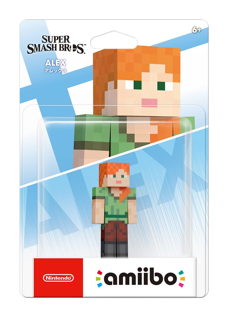 Nintendo amiibo Alex (Minecraft) Super Smash Bros. series NVL-C