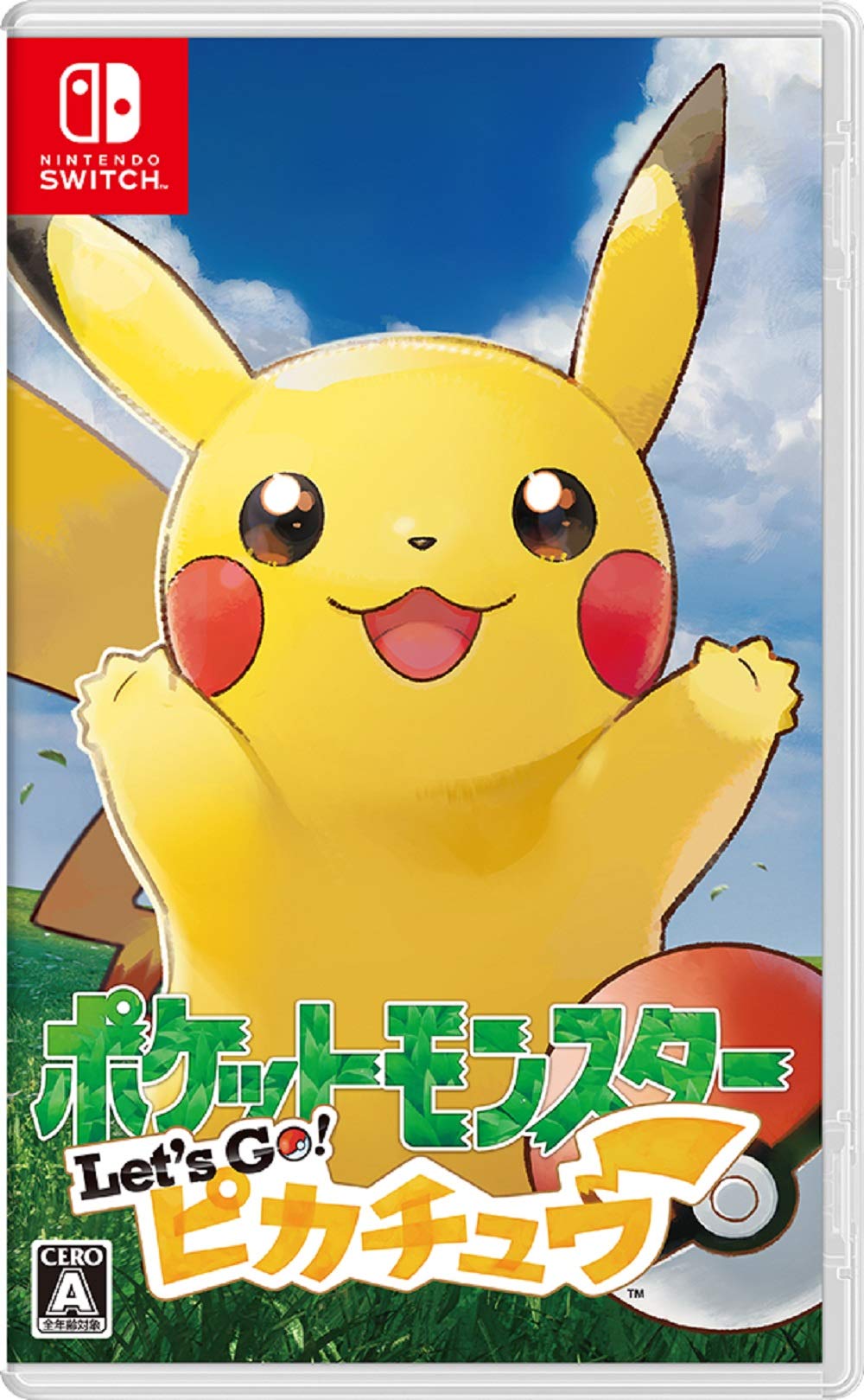 Nintendo Switch Game Softwarer Pokemon Let's Go Pikachu HAC-P