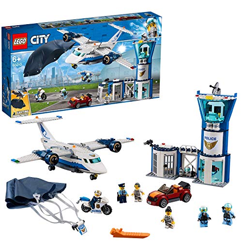 LEGO 60210 CITY: Sky Police Air Base 529 pieces Plastic Block Toy