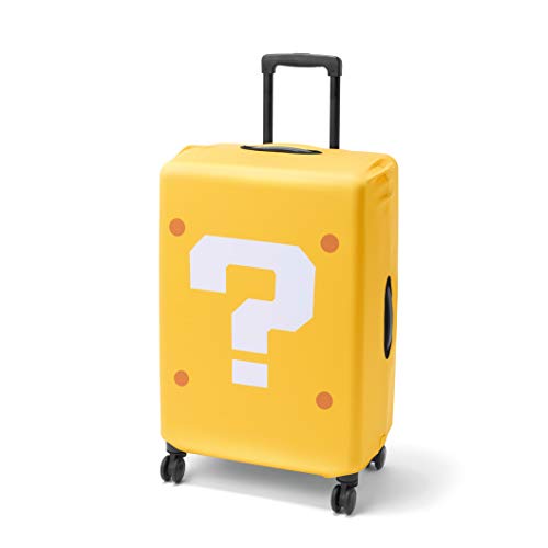 Nintendo Super Mario Travel Luggage Cover (Question Block) Yellow