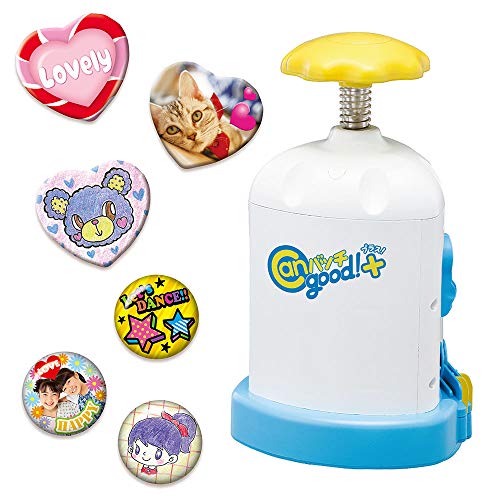 Can badge good! Plus! Heart set Badge/Button Makers Crafting Tools