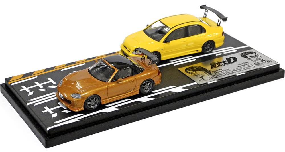 MODELER'S 1/64 Initial D Set Vol.6 Roadster NB8C & Lancer