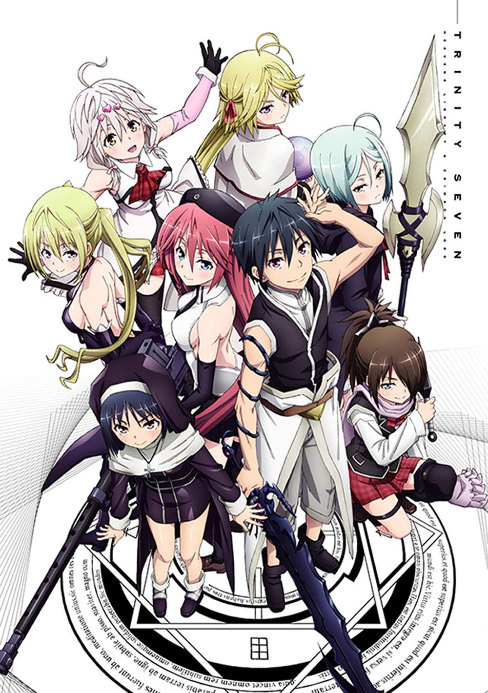 DVD] Trinity Seven Heavens Library & Crimson Lord w/ Booklet EYBA