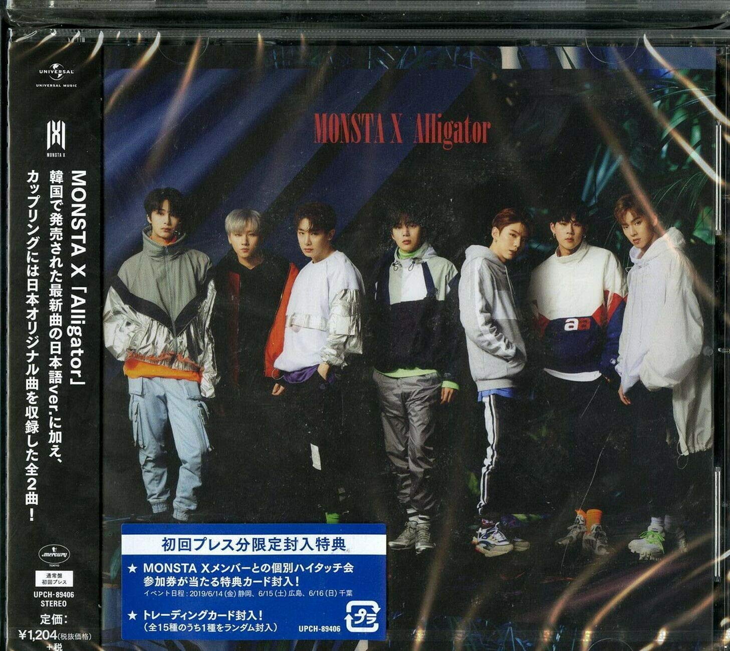 CD] Alligator First Limited Edition Card included Monsta X UPCH