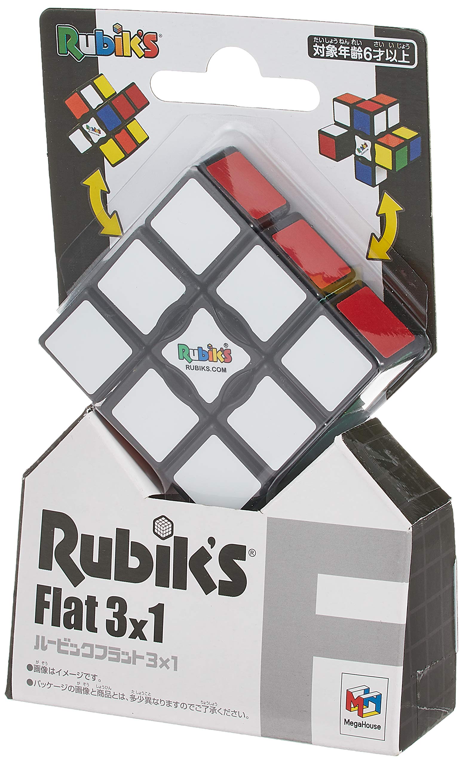 Buy MegaHouse Rubik's Flat 3 x 1 [Officially Licensed Product] 3D