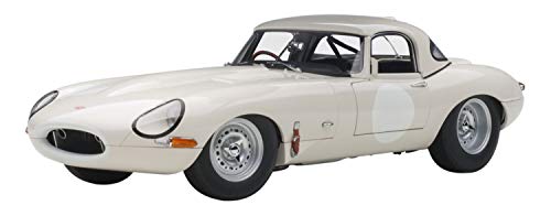 AUTOart 1/18 Jaguar Lightweight E-type White Finished Product Die